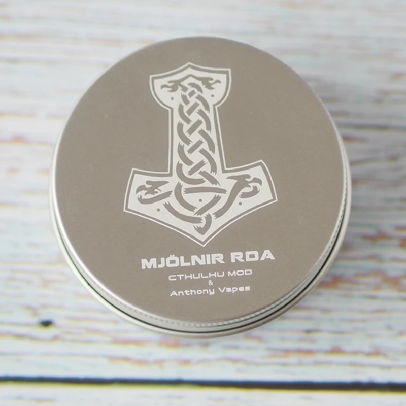 Новое поступление Cthulhu miolnir RDA одна катушка 24 мм Диаметр 810 капельный наконечник