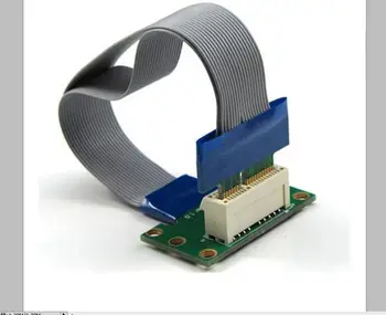 

PCI-E PCI Express 1X Male to Female Extension Cable 90 Degree Riser 15cm & 23cm Flex Ribbon Cable