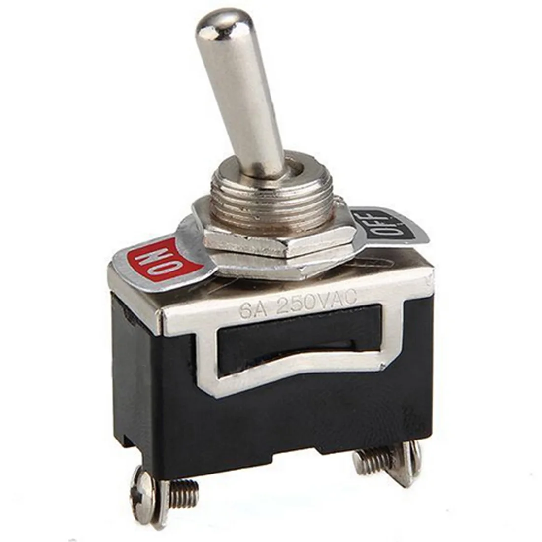 

Marsnaska 5PC 12V Heavy Duty Toggle Flick Switch ON/OFF Car Dash Light Metal SPST 12 Volt