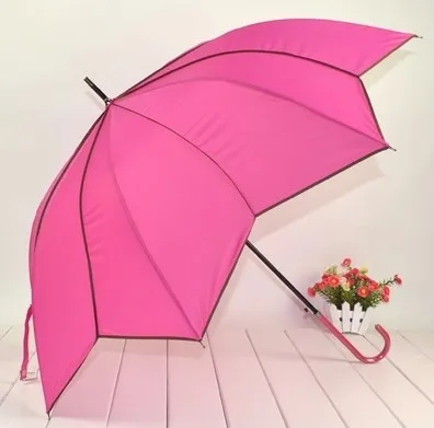 

Lotus leaf umbrellas,100%sunscreen,princess parasol,190t nylon fabric,long-handle parasol,rotate dotting umbrella fabric piping