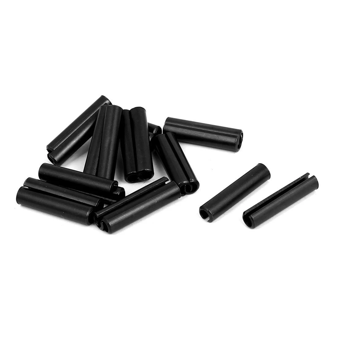 

M4*20mm/M4*30mm Carbon Steel Split Spring Roll Dowel Pins Fasteners 20pcs
