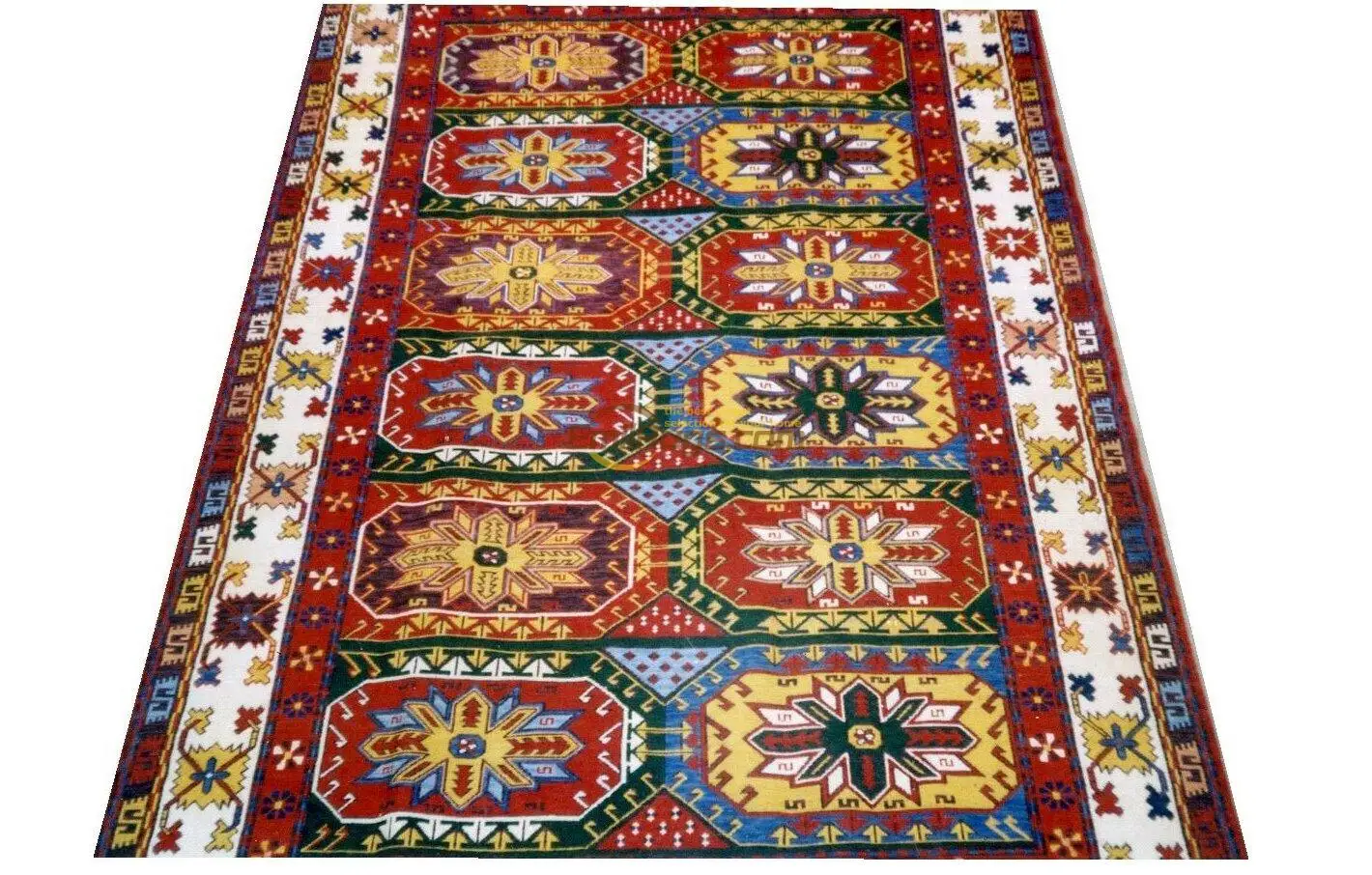 SOUMAK Sue mike pure New Zealand wool hand woven exotic ethnic wind