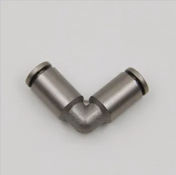 

tube size 8mm thread brass Connecting Push in Pneumatic elbow air hose reducing fitting