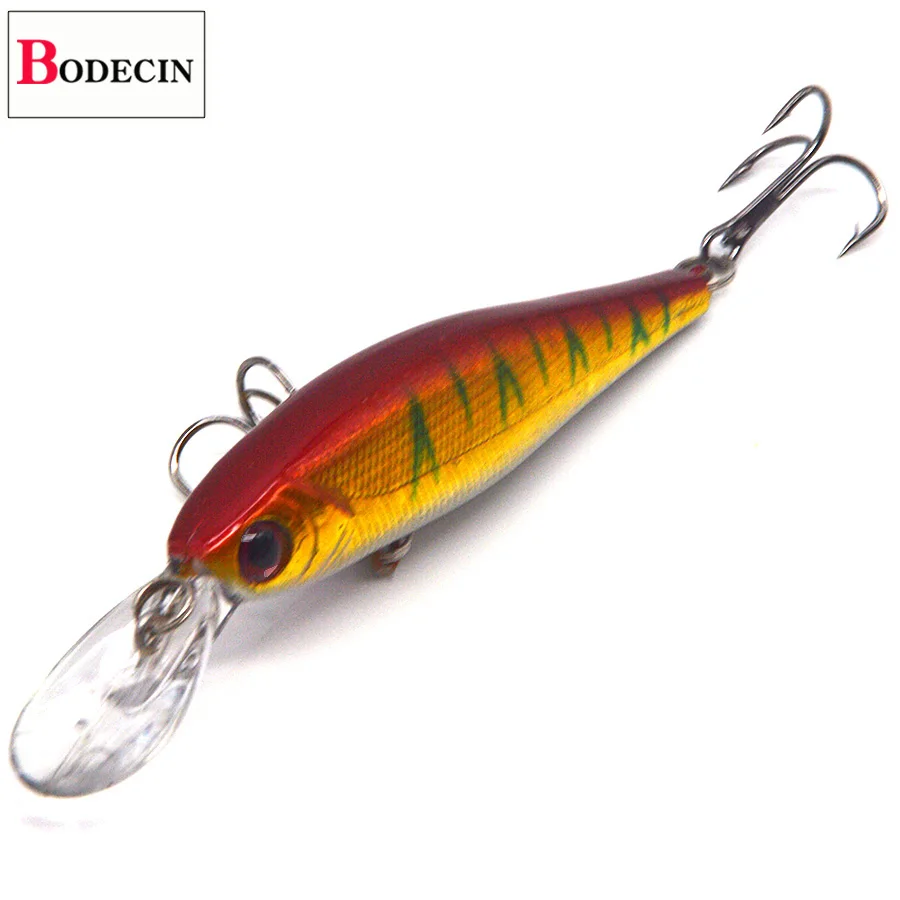 8PCS Artificial Lures For Fishing Supplies China Peche Minnow Wobbler Trolling Trolls Sea Fishing Tackle Plastics Trout Baits (7)