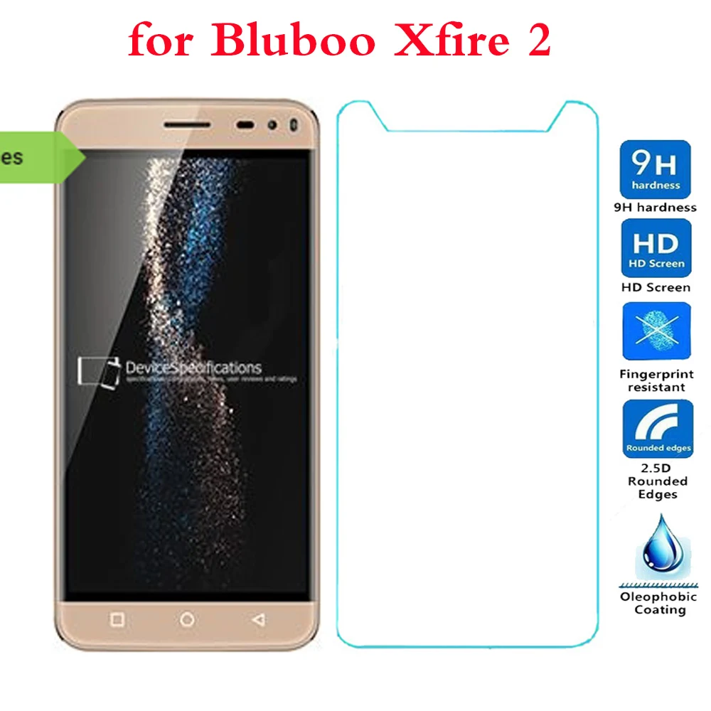 

Screen Protector pelicula de vidro for Bluboo Xfire 2 /X9/Bluboo D1/ picasso (NOT Glass) High quality toughened film