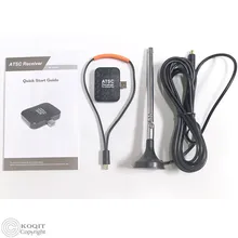 USA Korea Mexico Canada Portable Digital Terrestrial ATSC TV Receiver Live Channel TV Tuner Dongle On Android Phone / Pad Tabelt