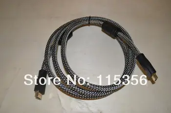 

New Premium Ver 1.4 Golden 6FT 1.8 meters high speed 3D HDMI Cable For 1080p PS3 HDTV