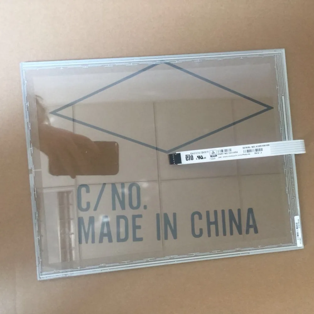 New ELO 10.4" Touch Screen Glass pad for SCN-AT-FLT10.4-Z01-0H1-R Replacement maintenance | Электроника