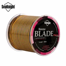 SeaKnight marka 500m 2-35lb naylon olta çok renkli Monofilament japonya malzeme Jig sazan ucuz tel balıkçılık Linha Pesca