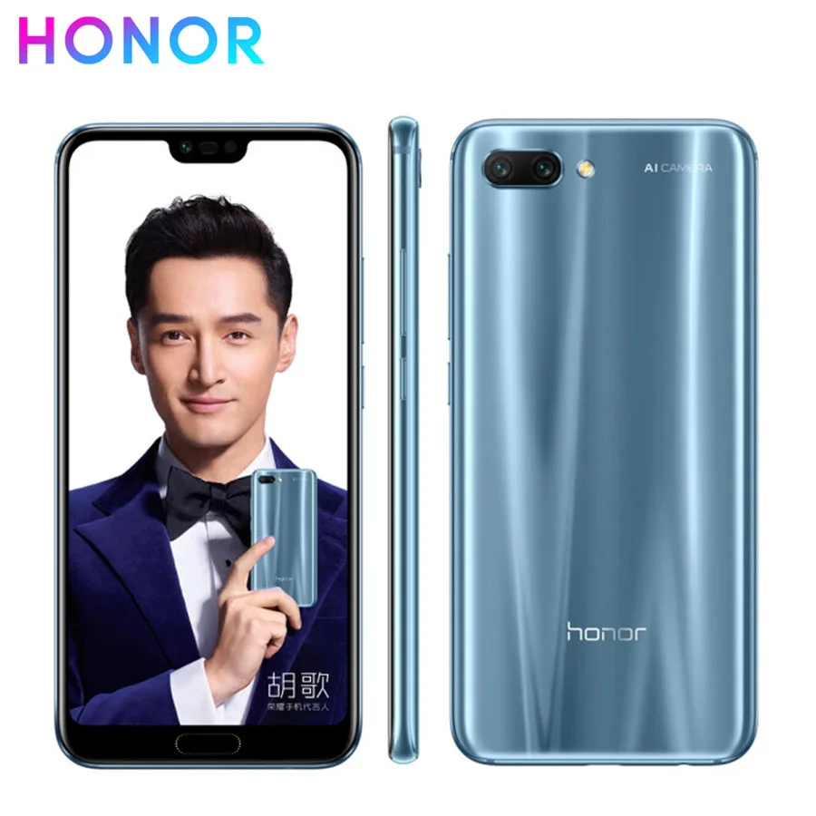 Глобальная версия Honor 10 4G LTE мобильный телефон 5 84 &quot6 Гб RAM 64/128 ГБ ROM Kirin 970 Octa Core NFC