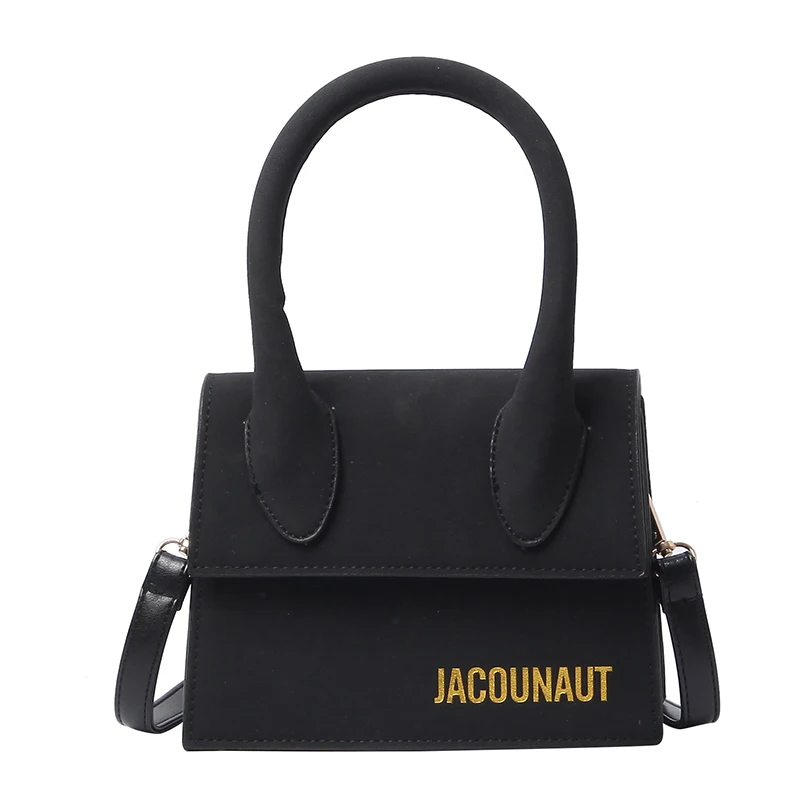 

KYYSLO PU leather women crossbody Scrub handbags Korean version of wild portable letter shoulder crossbody bags for women