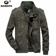 100% Cotton Military Bomber Jacket Coat Winter Autumn Band Shoulder Army Cargo Outwear Coats Male Pockets Tooling Overcoats Men