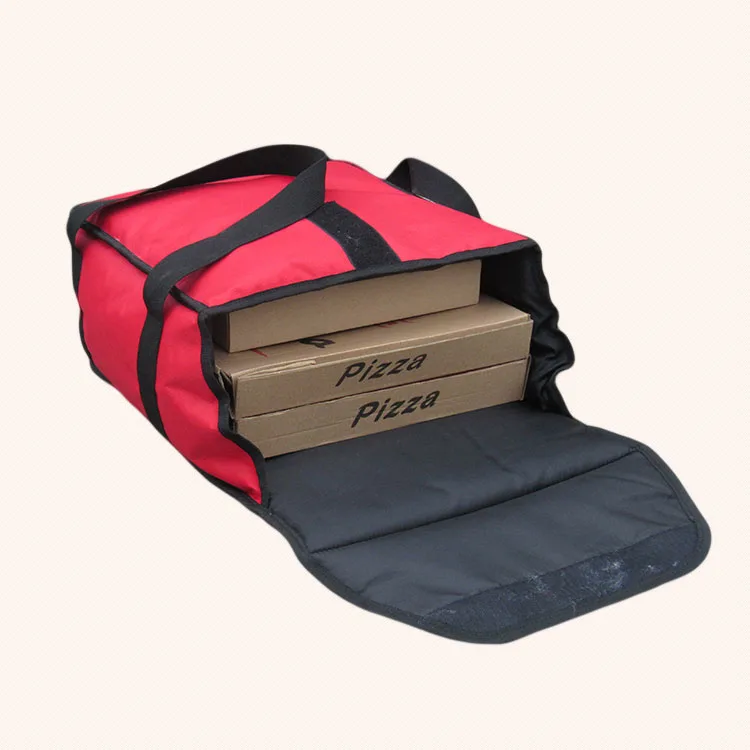 Food delivery bag for 13inch pizza 36*36*18cm Pizza thermal insulation bag pizza delivery bag ...