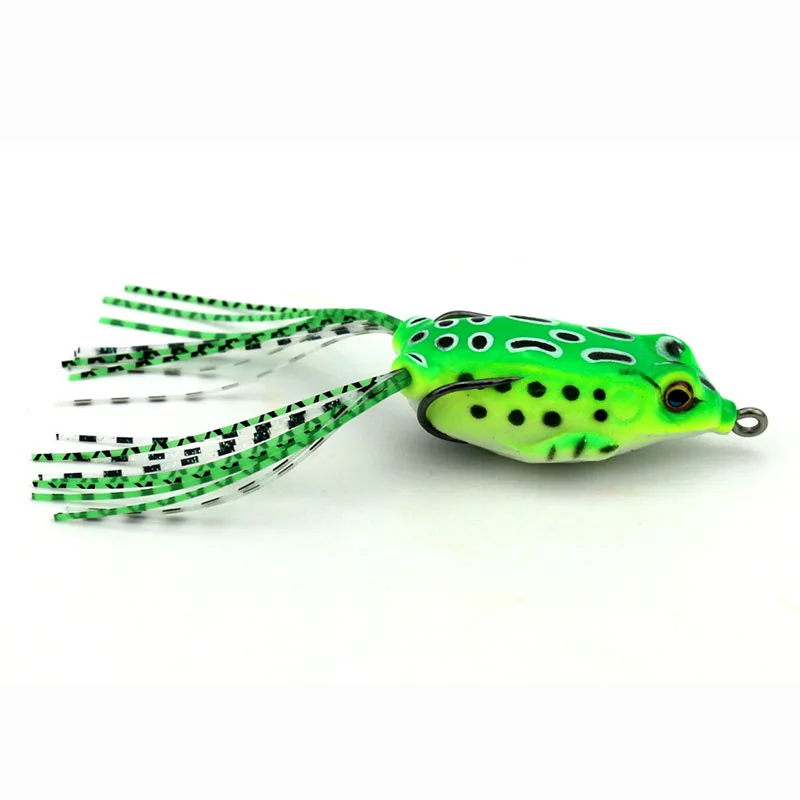 New 2017 Hot Sale Soft Plastic Fishing lures Frog lure Top Water 4.0CM 7g Artificial Fish Tackle