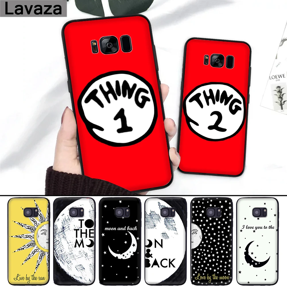 

Lavaza printing couple Silicone Case for Samsung S6 Edge S7 S8 Plus S9 S10 S10e Note 8 9