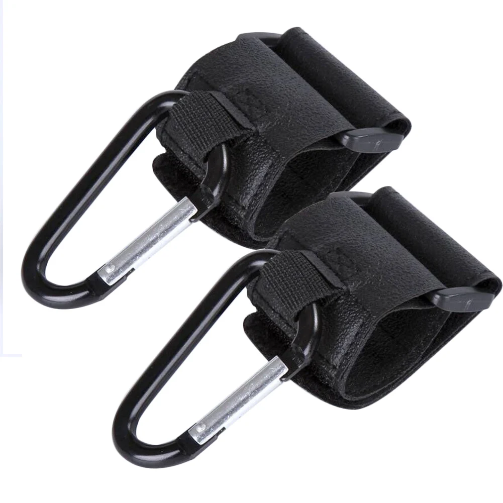 

Metal Hook Stroller Hook For Pram Buggy Baby Pushchair Accessories Useful Anti Slip Universal Pram Hooks Secure Leather 2PCS