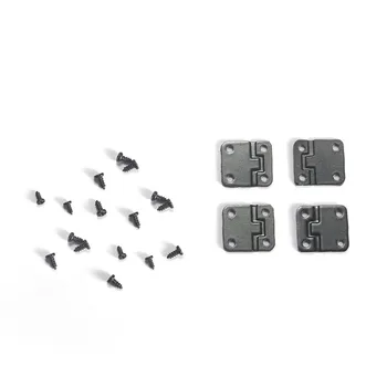 

XBERSTAR 4PCS high simulation Metal Hinge for 1/10 TRAXXAS-TRX4 TRX4 LAND ROVER Door Window DJC-9145 RC Car Parts