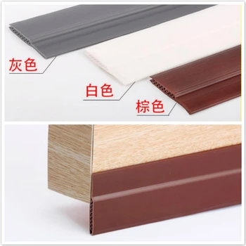 

Acoustic Door Bottom Sealing Silicone Draft Stopper Adhesive Threshold Seals 45 x 910mm 1200mm Brown Gray White
