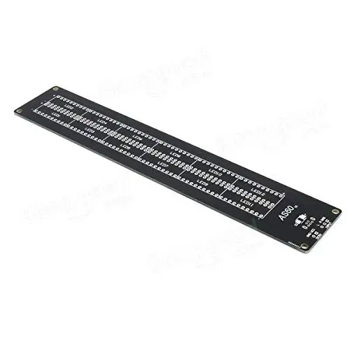 Nível de Exibição de Volume Medidor de Espectro de Música Eletrônico Faça Você Mesmo Kits 2.0 Canais 60-segmento Volume Profissional Table1pc As60 Led vu - Image 5