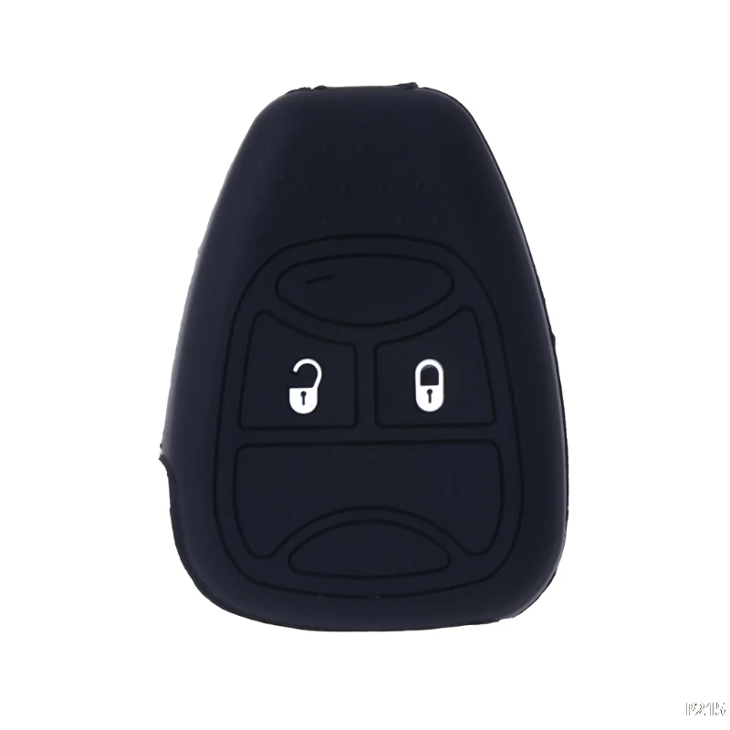 2 Button Silicone Car Key Case Cover For font b JEEP b font Commander Grand Cherokee