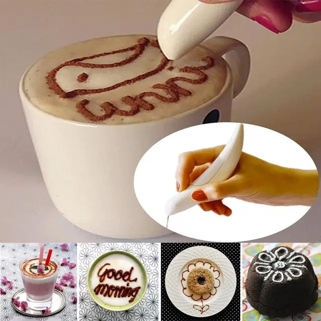 Special Price DIY Coffee Latte Art Seasoning Pen Cake Nozzle Tool Special Price DIY Coffee Latte Art Seasoning Pen Cake Nozzle Tool