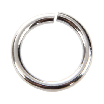 

100PCs Silver Stainless Steel Open Jump Rings 15mm(5/8") Findings