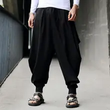 27-42 Горячая Весна Мужская Новая мода длинная индивидуальность большая вилка облегчающий код Досуг удобрения ноги Гарун брюки
