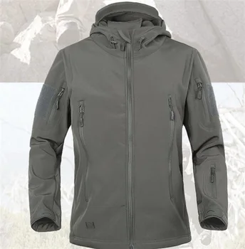 

Outdoor G8 Shark Skin Jacket Camouflage Windbreaker Army Fan Apparel Soft Shell Fleece Jacket Windproof Warm Mountaineering Wear