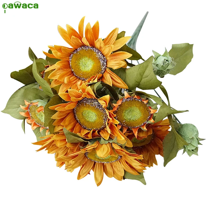hot selling cheap sunflower decorations for wedding party home decor gifts artificial fake coloful decorative flowers - Sunflower Decorations hot selling cheap sunflower decorations for wedding party home decor gifts artificial fake coloful decorative flowers - Sunflower Decorations