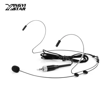 

3.5mm Jack Stereo Screw Locking Condenser Earset Headworn Headset Microphone For Wireless Beltpack EW352 EW100 EW300 EW500 G3 G2