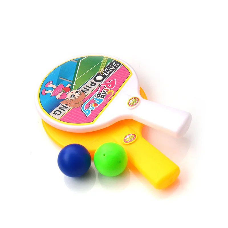 

Mini Funny Baby Pingpang Ball Sport Education Toys 1 Set Children's Tabel Tennis With Balls Children Sports Fan Favorite Gifts
