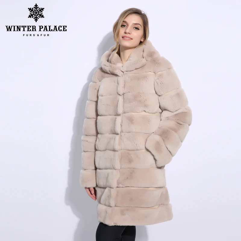 

Normcore rabbit fur coat O-Neck fur coat Fashion new rex rabbit fur coat Casual real rex rabbit fur coat Medium 2847M90