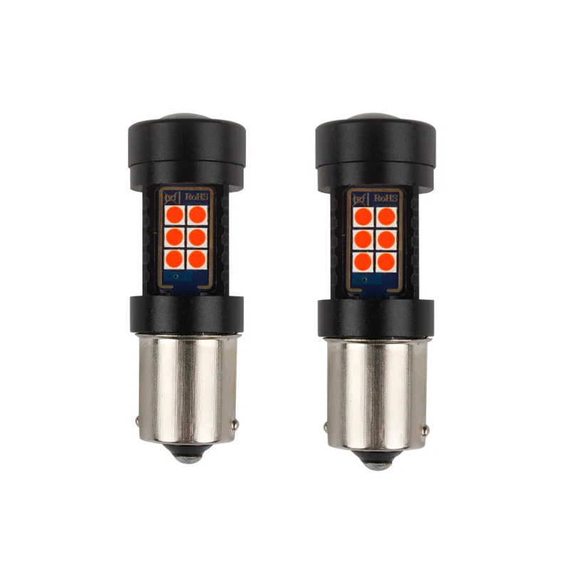 2pcs1156 BA15S P21W супер яркий 1200LM светодиодный задний фонарь для автомобиля тормозной