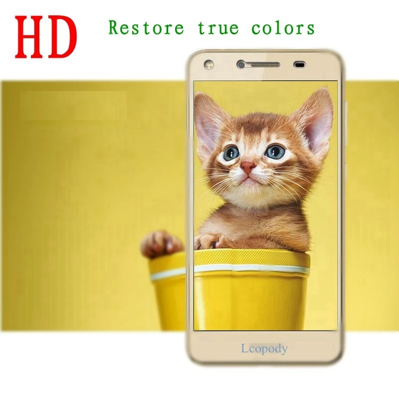 Закаленное стекло для Huawei Honor Y6II Y6 II 2 и 6 искусственная кожа задняя защита экрана