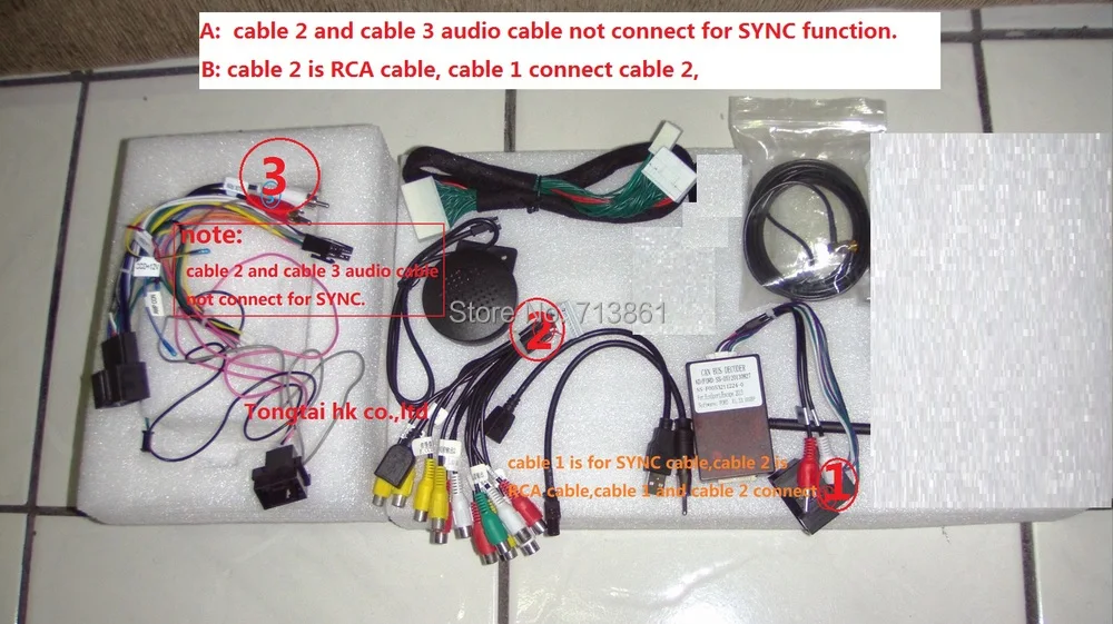 Excellent 7" for ford ecosport 2013-2014 car dvd player,GPS Navigation,IPOD,BT,radio,3G,canbus,SYNC100%,wince,portuguese,spanish,English 5