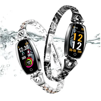 

Ravi H8 Girl Women Smart Watch Bracelet With Blood Pressure Heart Rate Sleep Monitor Pedometer Smartwatch connect Android IOS