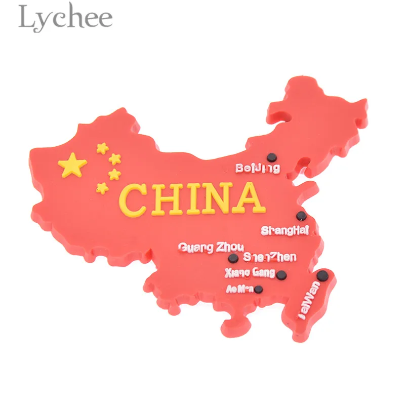 Lychee Life Amsterdam тюльпан Карта Китая тадж махал магнитный Ландшафтный холодильник