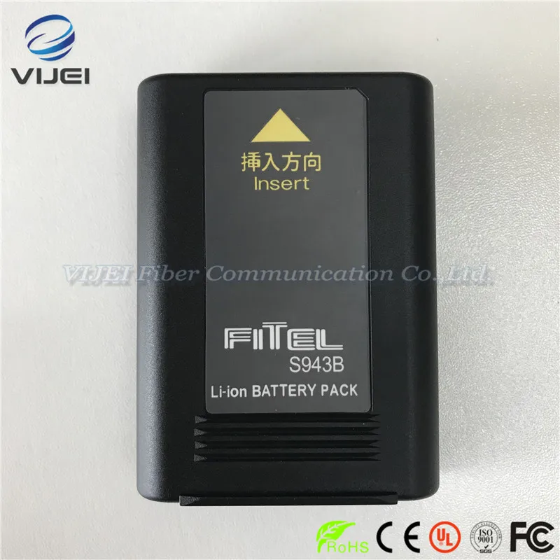 

Fitel S943B Battery 2600mAh Furukawa S177A S178A S121A S122A S122C S122M12 S153A Fusion Splicer Fiber Welding Machine Battery