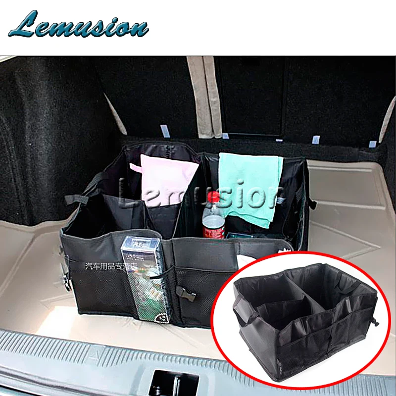 

Folding Backseat Car Trunk Storage Bag Box For BMW X5 E53 E70 X6 E71 X1 X3 X4 E46 E39 E60 E90 E36 F30 F10 E81 F20 Accessories