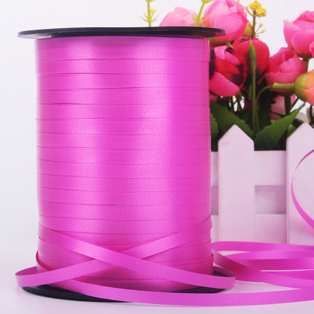 225M Color Balloon Curling Ribbon Wedding Baloon Ribon Birthday Gift Craft Party