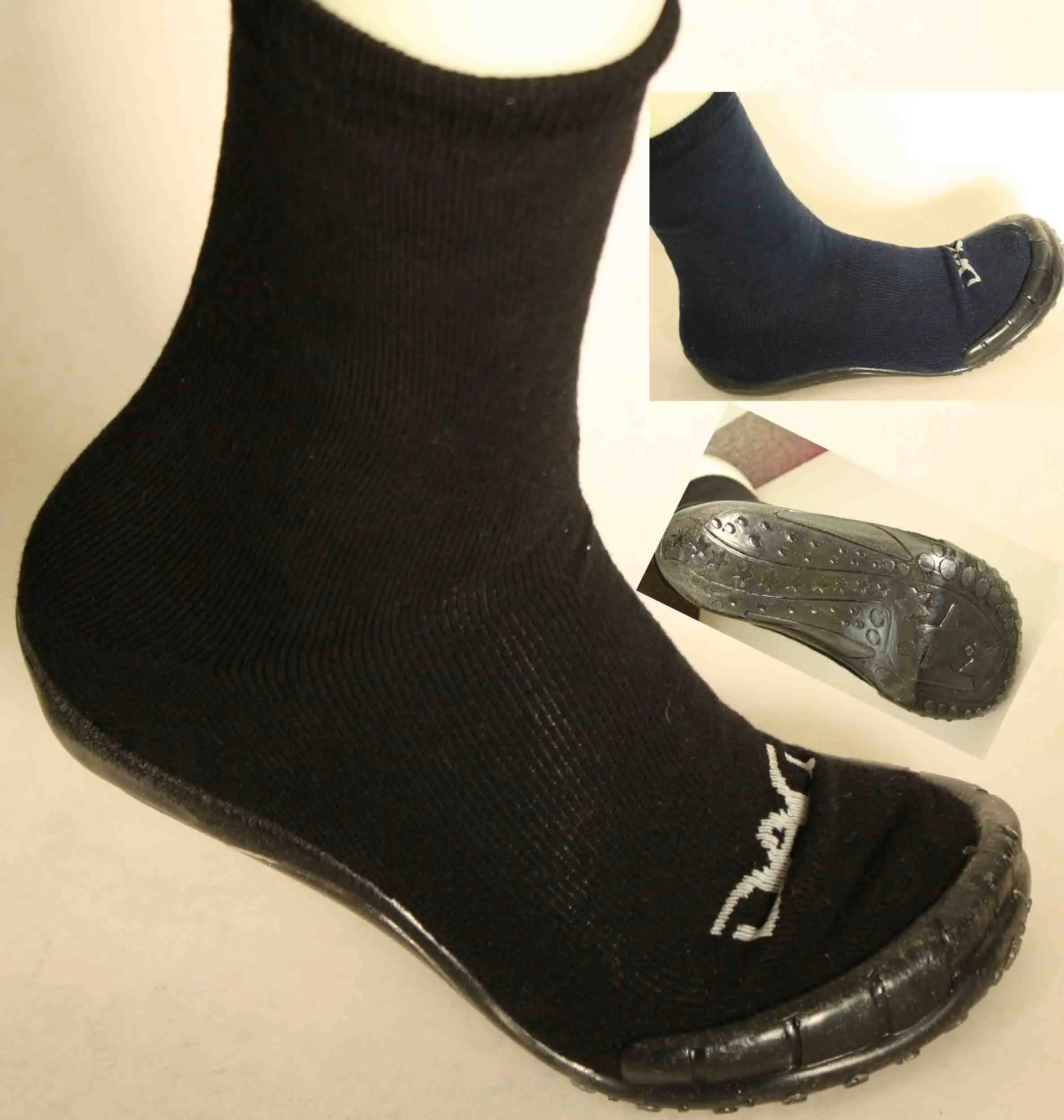sock shoes with toes