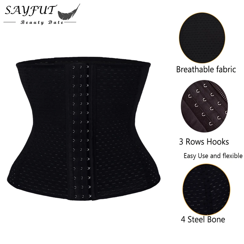 Women High Waist Trainer Corset Shaper Slimming Waist Cincher Belt Shaper Body Steel Boned Corset Modeling Strap Shapewear