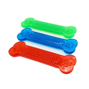

2019 New Bone Dog Toys Interactive Pet Chew Toy TPR Biting Resistance Tooth Cleaning Tool Small Dogs Molar Training Toys