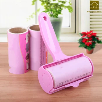 

Large Simple Safe Lint Remover Roller Brush Durable Rotating Sticky Brush Dust Vacker Clothes Brush Cleaning Tools LKT044