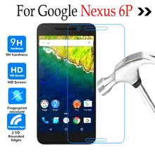 Закаленное стекло для Google Nexus 6 P Премиум протектор экрана чехол Передняя Защитная пленка для Nexus 6p Защитная пленка крышка