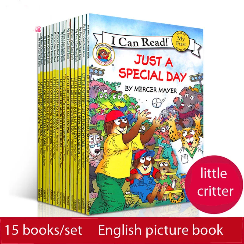 

15 books/set I can read little critter English picture story book kids baby early education parent-child reading book gift