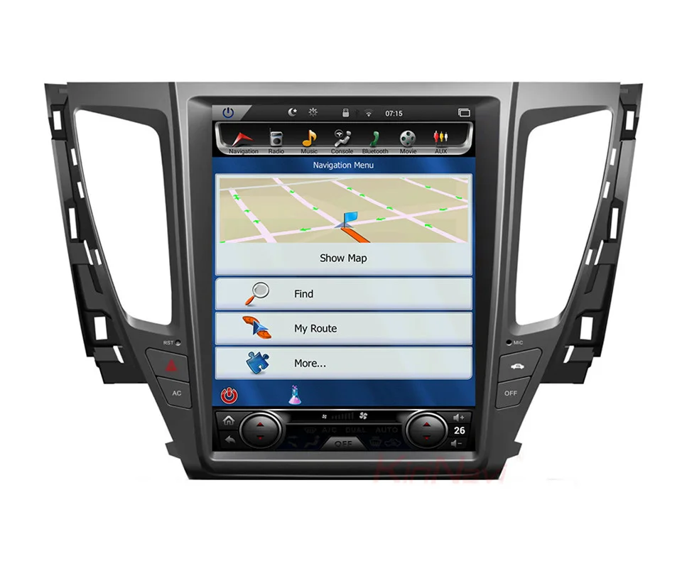 

10.4" tesla style vertical screen android 7.1 Quad core Car GPS radio Navigation for Mitsubishi Pajero Sport Montero Sport