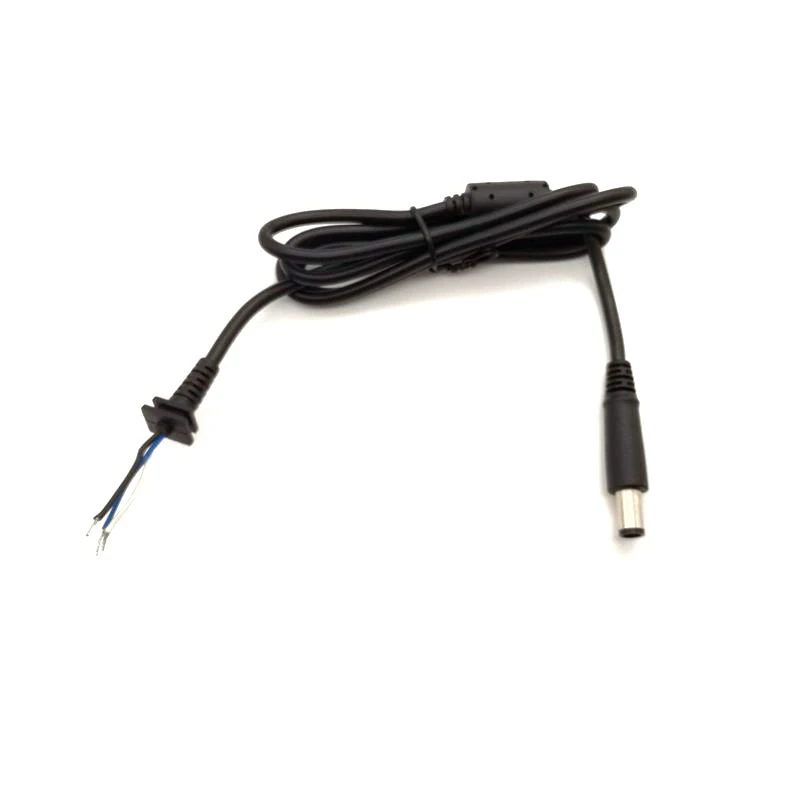

DC Tip Plug 7.4*5.0mm 7.4x5.0mm DC Power Supply Cable with Pin Inside for Dell HP Laptop Charger DC Cord Cable Around 1.2m