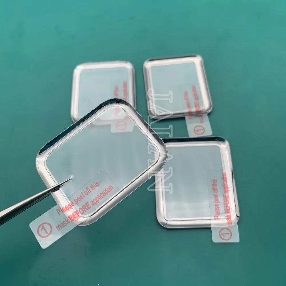 

Full Tempered Glass For Apple Watch series 4 40MM 44MM Screen Protector Cover Full Case For watch 1 2 3 38MM 42MM