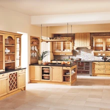 Сборный кухонный шкаф кухонные шкафы мебель из цельного дерева поставщики Китай модульные кухонные шкафы